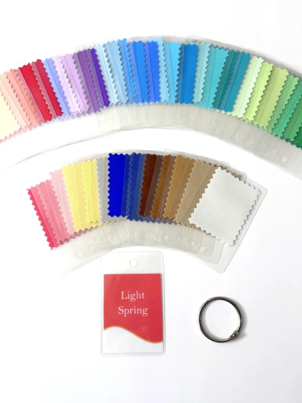 Seasonal Palette - Light Summer - Fabric Swatches